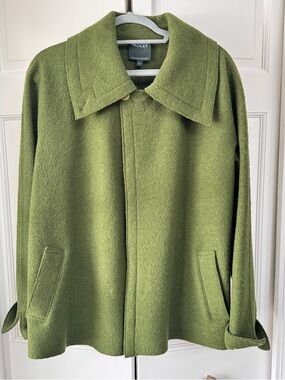 Vintage Hilary Radley Green Wool Jacket